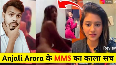 anjali arora mms liked|Famous Indian Tiktoker Anjali Arora leaked MMS porn tape